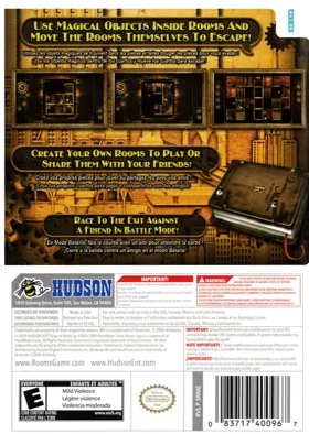 Rooms - The Main Building box cover back